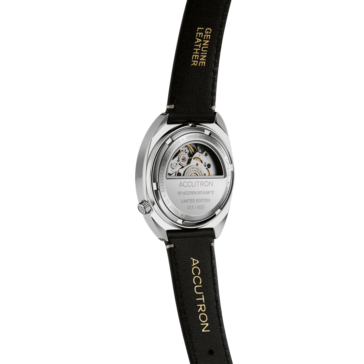 Date And Day "Q" Watch - Blue