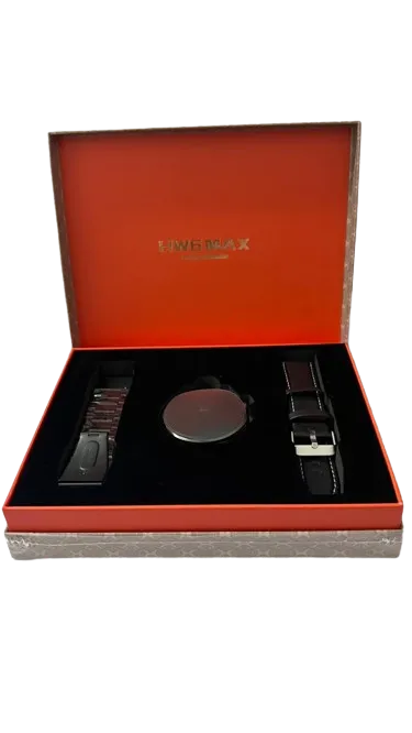 HW6 MAX Amoled 1.52 inch Watch Black