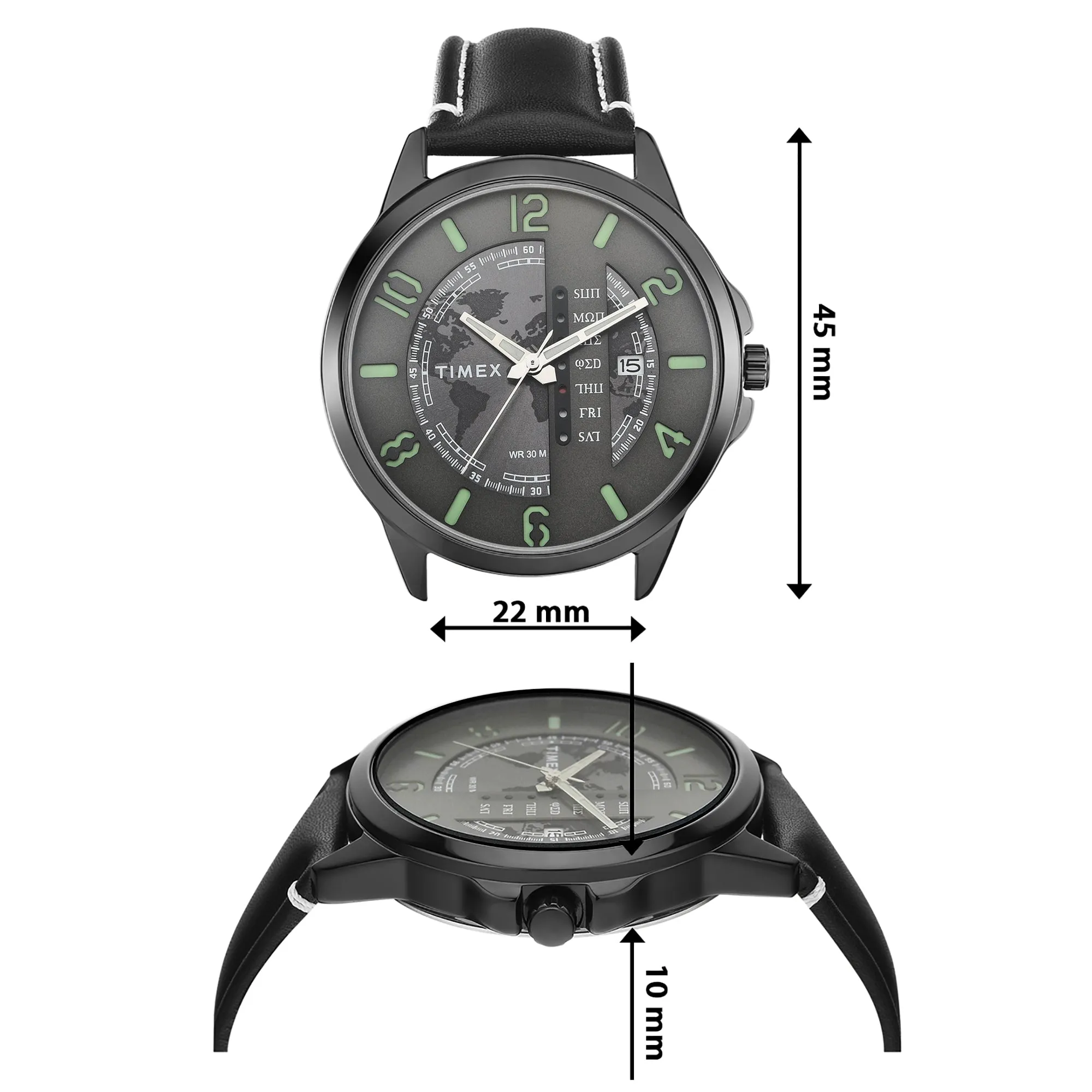 Timex Grey Dial Men Analog Watch - TWEG16505
